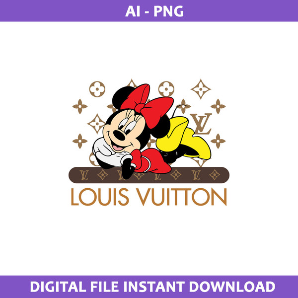 mickey mouse louis vuitton png