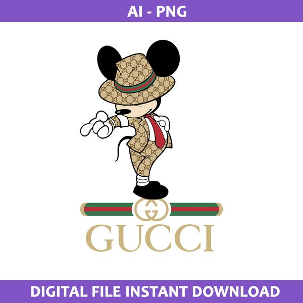 MickeyDances Fantasy Parody Gucci Png, Gucci Logo Png, Disne - Inspire ...