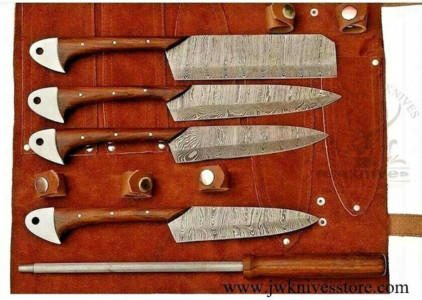 Kitchen Knives Set, HandForged Knife, Hunting Knife, Damascus knife, Survival Knife, Handmade Knife, Handmade Knives 2.jpg