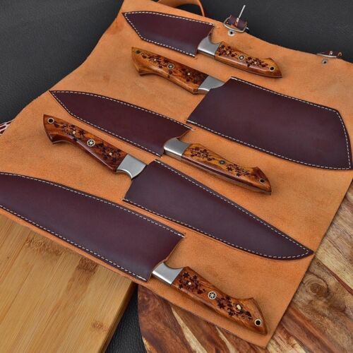 Kitchen Knives Set, HandForged Knife, Hunting Knife, Damascus knife, Survival Knife, Handmade Knife, Handmade Knives 9.jpg