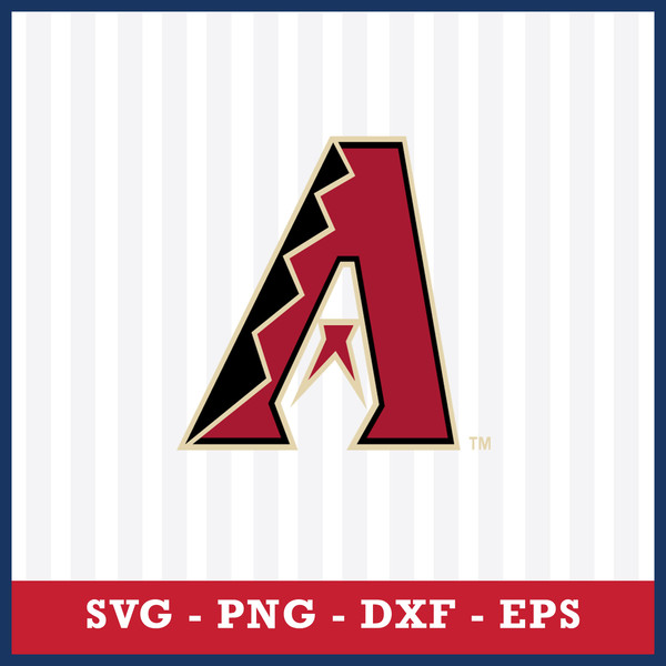 Arizona Diamondbacks Logo 3 svg, mlb svg, eps, dxf, png, digital