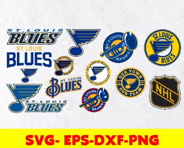 St. Louis Blues Logo SVG, St. Louis Blues Ice Hockey