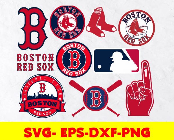 BOSTON RED SOX SVG FILES BUNDLE