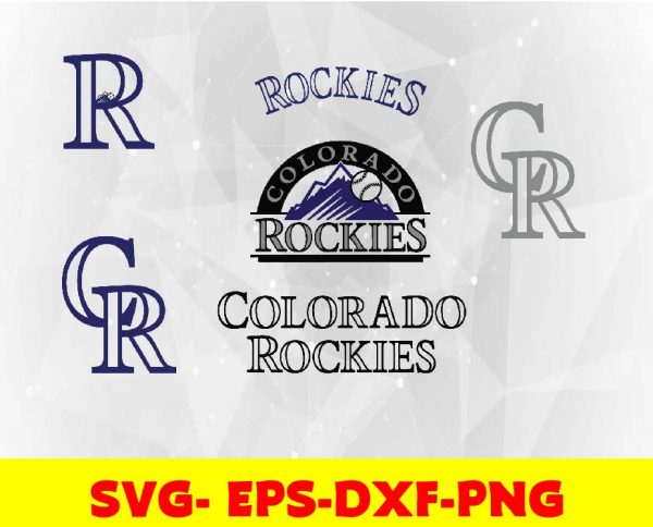 Colorado Rockies bundle, Colorado Rockies Logo svg, Colorado