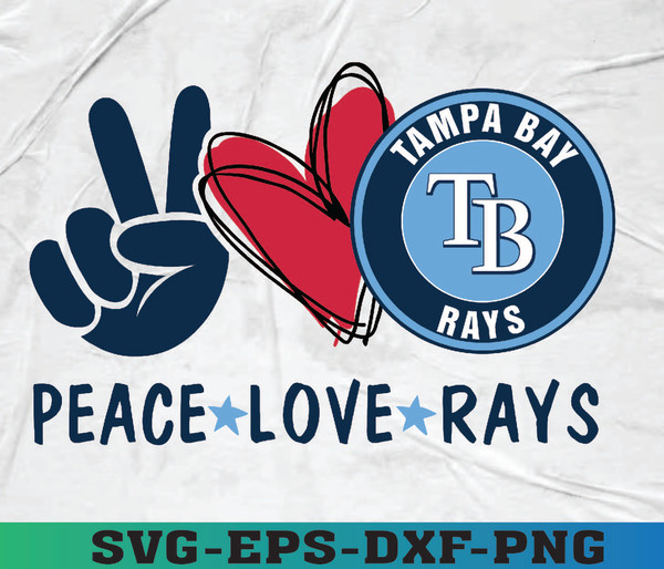 Tampa Bay Rays Logo Svg Sport Team Svg Digital Cricut File