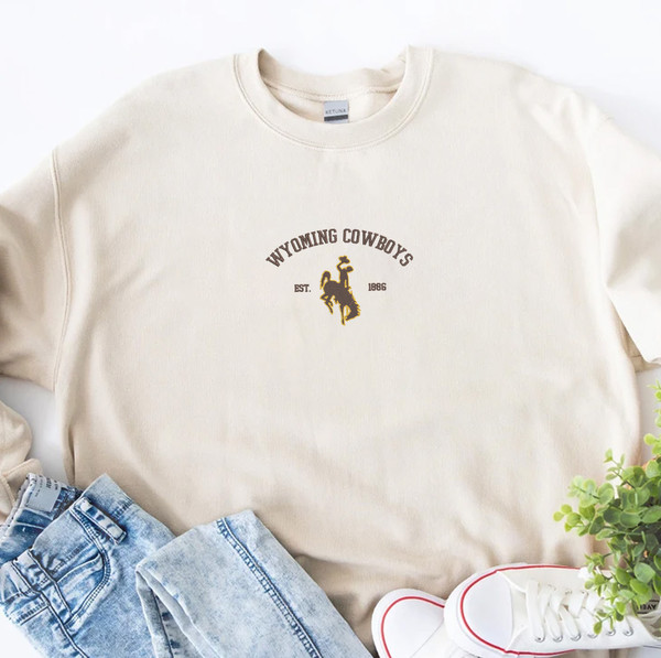 Wyoming Cowboys Crewneck Sweatshirt