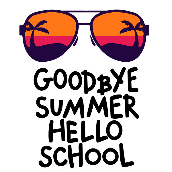 goodbye summer clipart