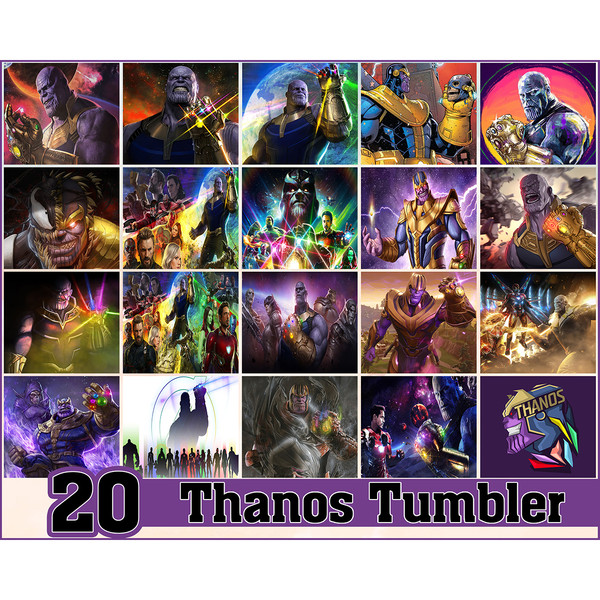 20 Thanos 20oz Skinny Tumbler Straight&Tapered Designs,Sublimation tumbler designs,Tumbler design,PNG.jpg