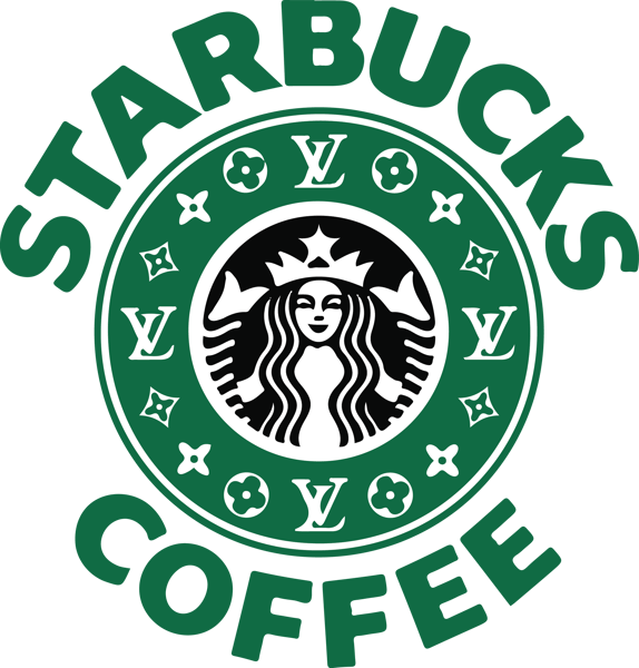 Louis Vuitton Svg Starbucks 