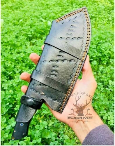 Handmade Chef Cleaver Knife Chef Chopper Stainless Steel knife, Steak Knife, Damascus knife, Hunting knife, Steel Knife 8.jpg