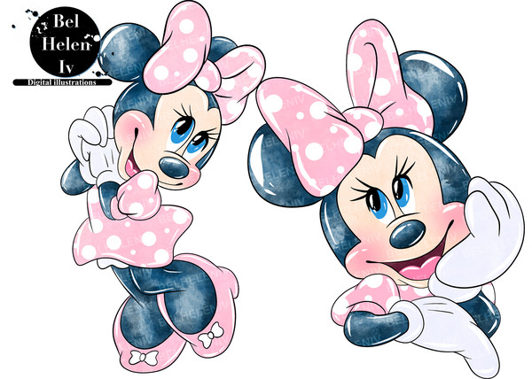 minnie ears clip art