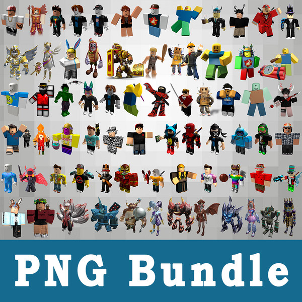 Roblox Girls Png, Roblox Girls Bundle Png, cliparts, Printable, Cartoon  Characters