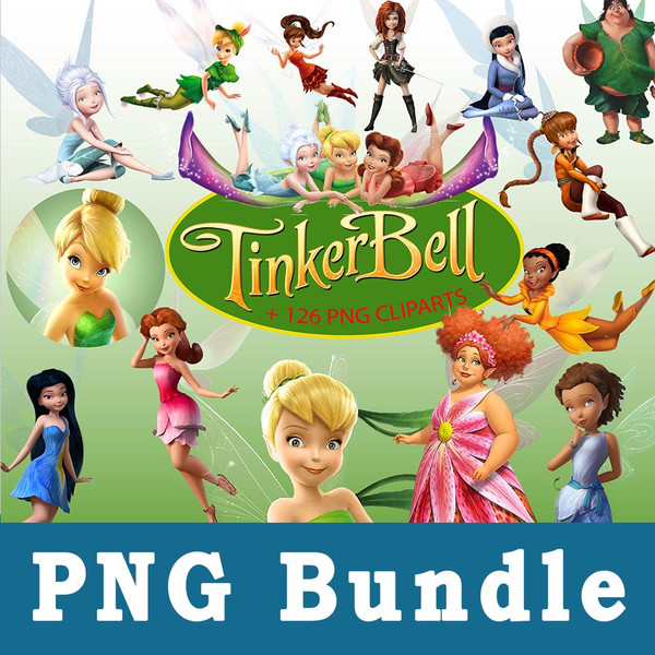 tinkerbell movie bundle clipart