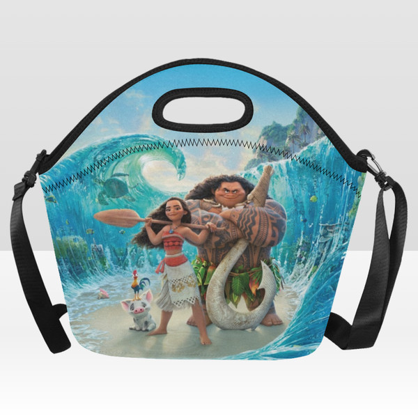 Moana Neoprene Lunch Bag, Lunch Box - Inspire Uplift