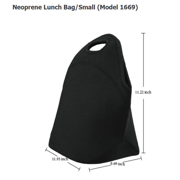 Stitch Neoprene Lunch Bag/Small (Model 1669) - Vepats