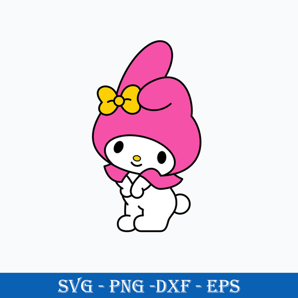 Hello Kitty My Melody Svg, My Melody Svg, Hello Kitty Svg, C - Inspire  Uplift