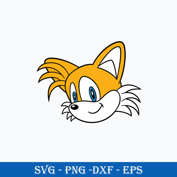 Tails Sonic the Hedgehog SVG PDF PNG -  Portugal
