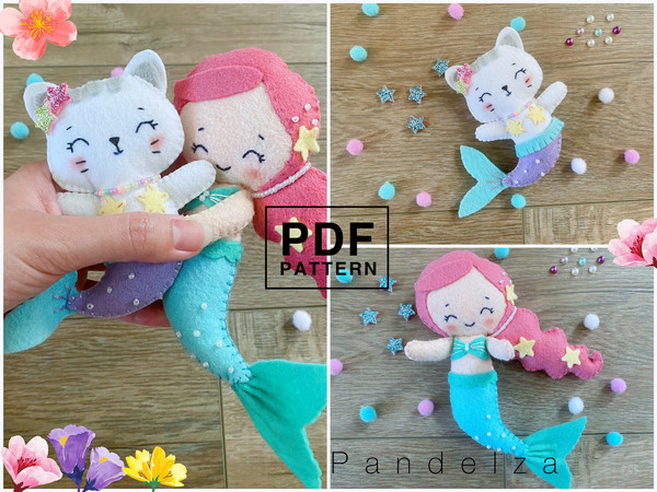 Flying Fish PDF Plush Pattern + Resizing - Easy Toy Sewing Pattern