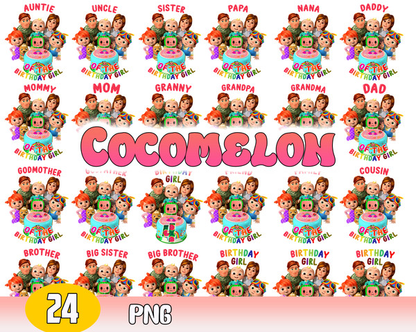 Cocomelon Bundle Png, Cocomelon Birthday Png, Cocomelon Family Png, Instant Download.jpg