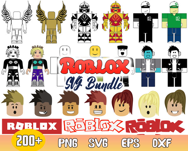 Roblox Girl 4 - PNG - Instant Digital Download