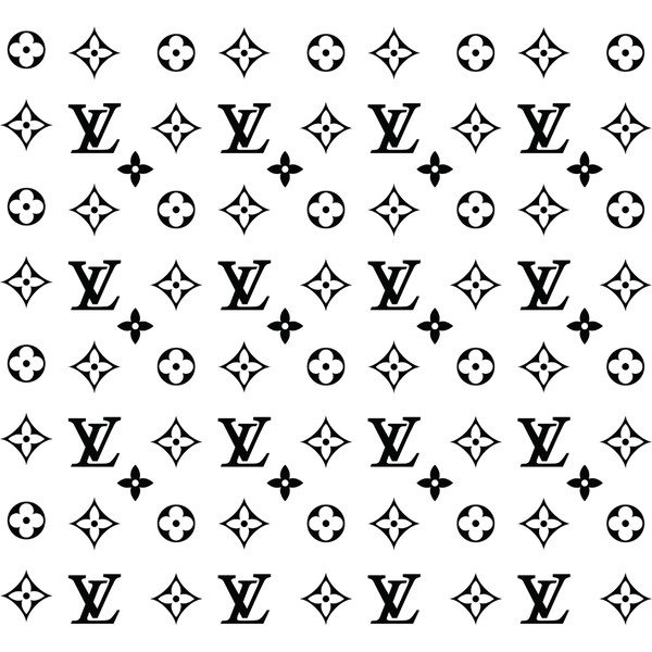 Louis Vuitton Lv For Pattern SVG