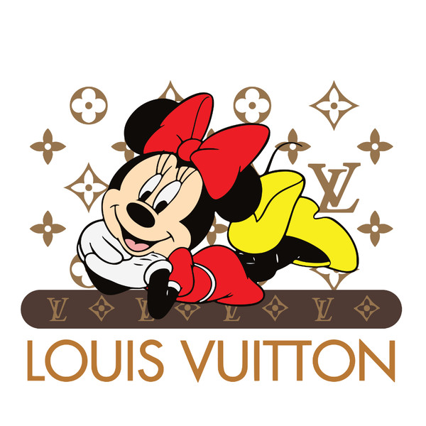 Mickey And Minnie Louis Vuitton Svg, Minnie Mouse Louis Vuit - Inspire  Uplift