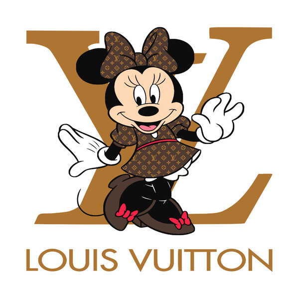 Mickey Mouse Louis Vuitton Svg 