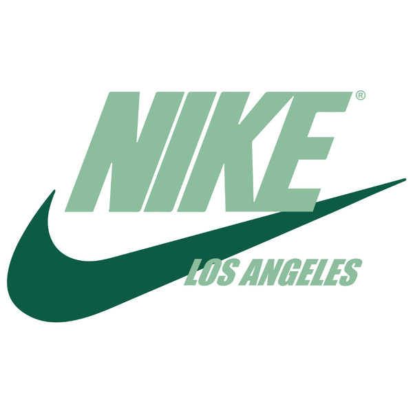 green nike swoosh