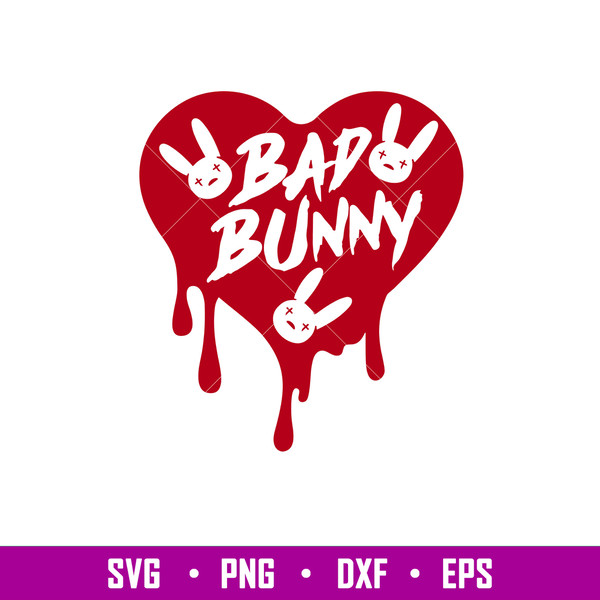 Bad Bunny 16, Bad Bunny Svg, Yo Perreo Sola Svg, Bad bunny logo Svg, El Conejo Malo Svg, png eps, dxf file.jpg