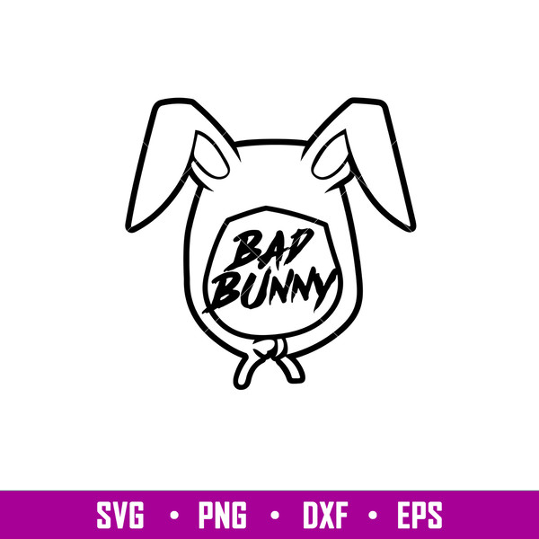 Bad Bunny 20, Bad Bunny Svg, Yo Perreo Sola Svg, Bad bunny logo Svg, El Conejo Malo Svg, png eps, dxf file.jpg