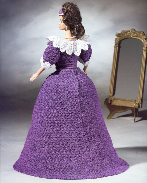 crochet pattern PDF-Fashion doll Barbie- Outfit for doll2.jpg