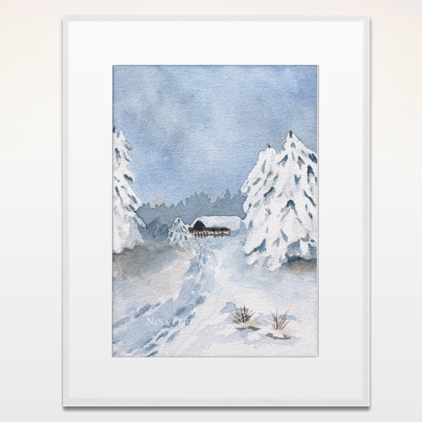 Winter-house-painting-framed.jpg