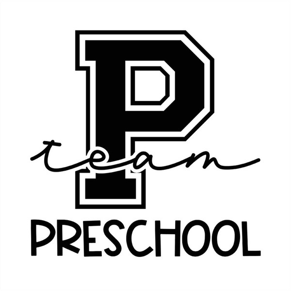 preschool silhouette