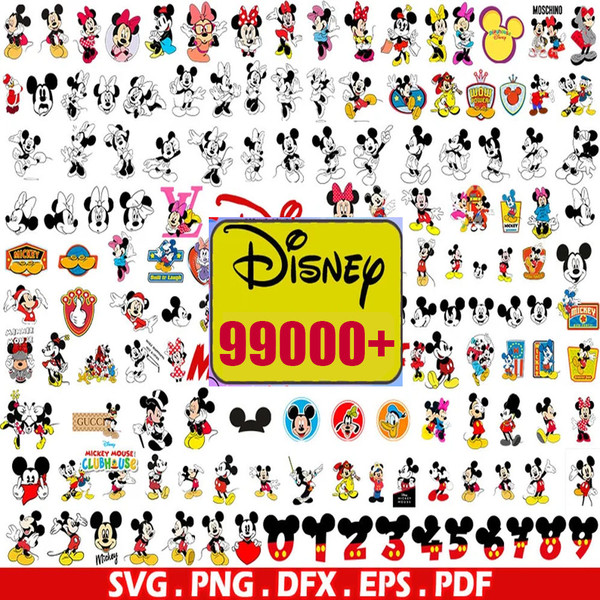 Disney Mickey Mouse svg bundle, Mickey Mouse clubhouse svg, - Inspire Uplift