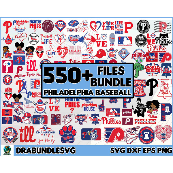 Philadelphia Phillies Svg, Baseball Clipart, MLB svg, Clipart, Instant  Download