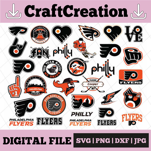 NHL Philadelphia Flyers, Philadelphia Flyers SVG Vector