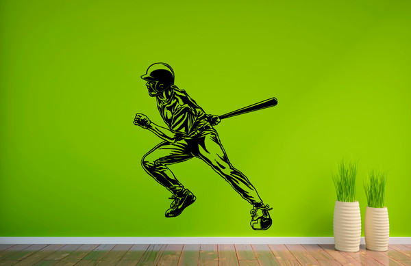 Batter Baseball Sticker Baseball Player Baseball Game