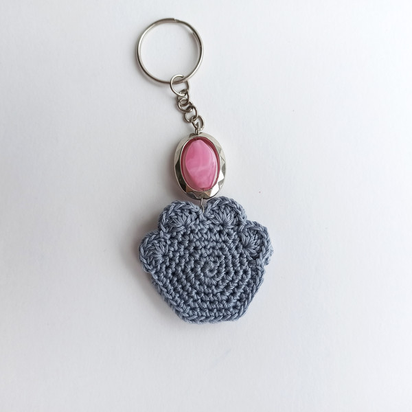 Clothing & Accessories :: Keychains & Lanyards :: 3D Cat Paw Neon