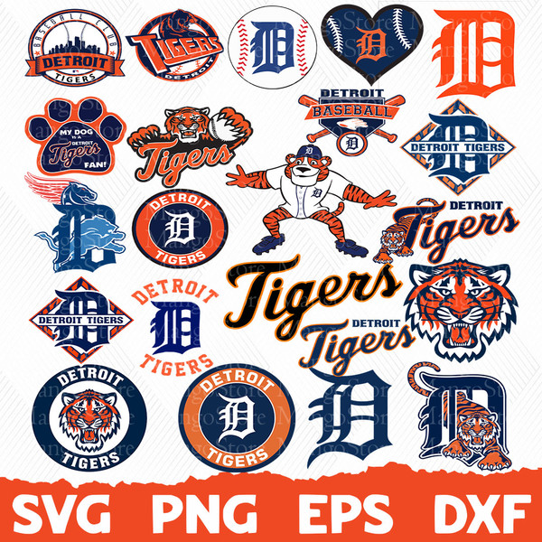 Detroit Tigers Logo SVG, Baseball Team Detroit Tigers SVG