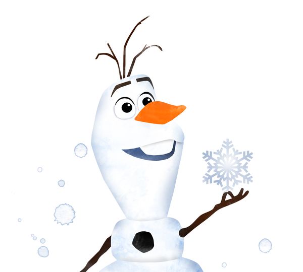 Olaf Frozen Disney Art Print Digital Files nursery room wate - Inspire ...