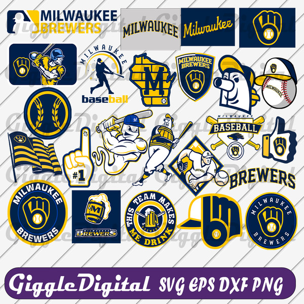 Milwaukee Brewers Funny Logo SVG, Milwaukee Brewers Baseb