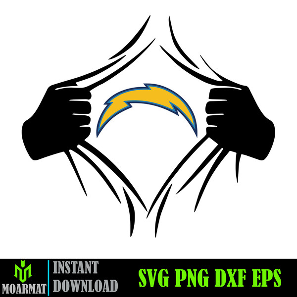 Los Angeles Chargers Football Svg Bundle, Sport Svg, Los Angeles Chargers, Chargers Svg, Chargers Logo Svg (51).jpg