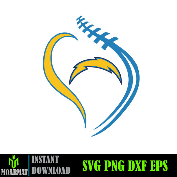 Los Angeles Chargers Football Svg Bundle, Sport Svg, Los Angeles Chargers, Chargers Svg, Chargers Logo Svg (77).jpg