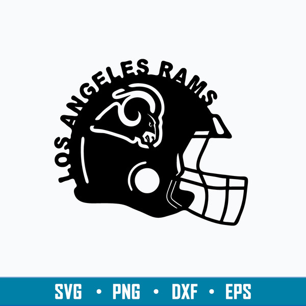 Los Angeles Rams helmet Svg, Los Angeles Svg, Nfl Svg, Png Dxf Eps File.jpg