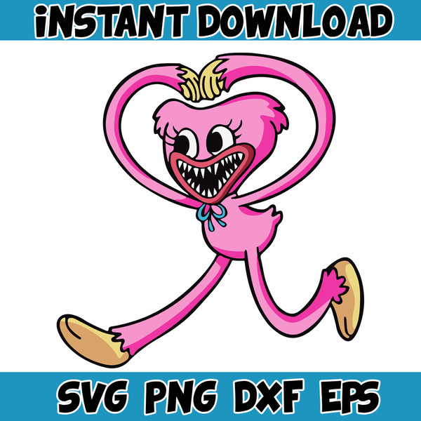 Mommy long legs Poppy Playtime SVG/JPG/PNG/Dxf digital files - Inspire  Uplift