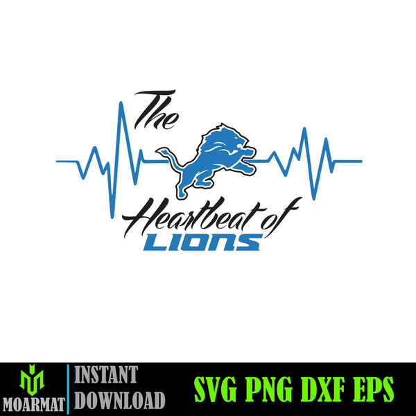 Detroit Lions Football svg Digital File Detroit Lions Logo s - Inspire  Uplift