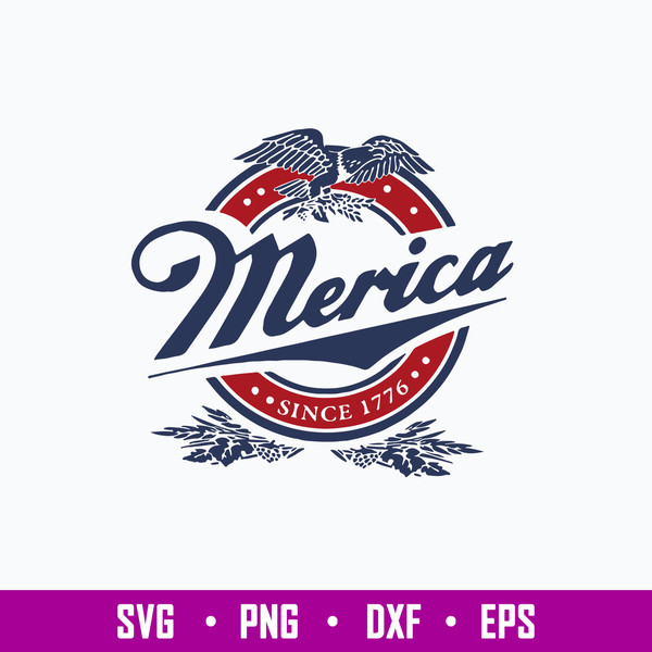 Merica est 1776 Svg, Merica Svg, Murica Svg, Png Dxf Eps File.jpg