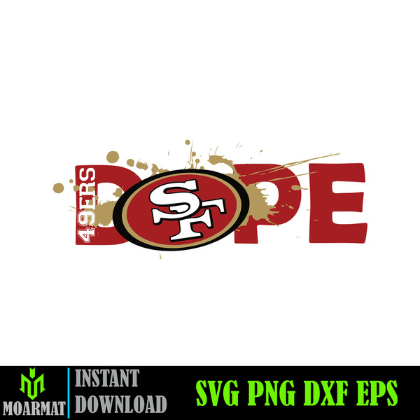 San Francisco 49ers Svg, 49ers Svg, San Francisco 49ers Logo, 49ers Clipart, Football SVG (36).jpg