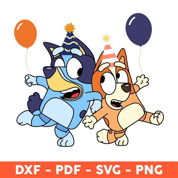 Bluey Birthday Digital Download, Bluey Birthday png, Bluey a - Inspire ...