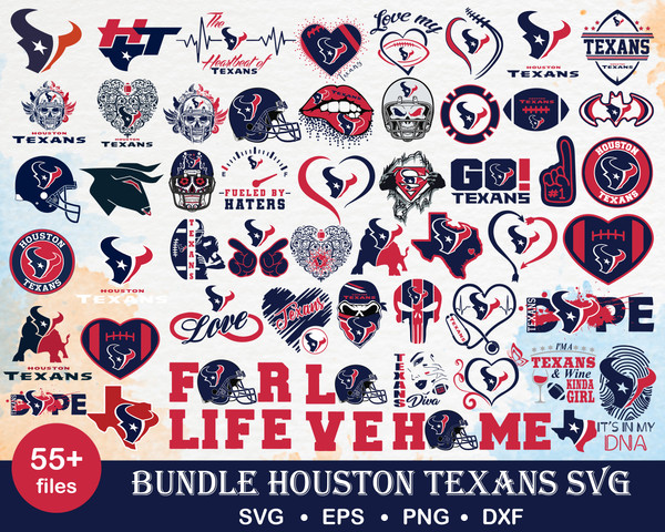 Houston Texans Svg Bundle, Texans Svg, Houston Texans Logo, Texans Clipart, Football SVG bundle, Svg File for cricut.jpg